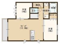 大阪府大阪市東成区中本3(アパート)の賃貸物件の間取り
