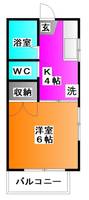 物件の間取り画像