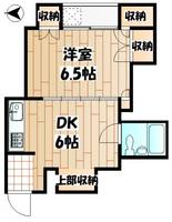神奈川県川崎市中原区新城3(マンション)の賃貸物件の間取り