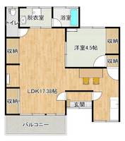 物件の間取り画像