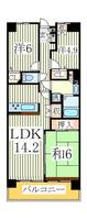 物件の間取り画像