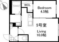 北海道札幌市白石区本通19丁目南(マンション)の賃貸物件の間取り