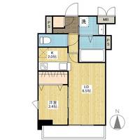 広島県呉市本通1(マンション)の賃貸物件の間取り