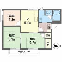 物件の間取り画像