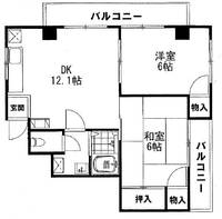 物件の間取り画像