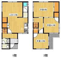 静岡県浜松市中央区西伊場町(一戸建)の賃貸物件の間取り