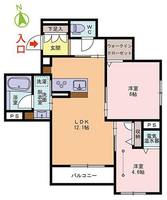 物件の間取り画像