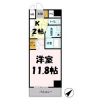 埼玉県越谷市南越谷4(マンション)の賃貸物件の間取り