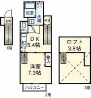 物件の間取り画像