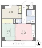 メゾンリヴィエールの間取り