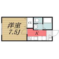 千葉県千葉市若葉区高品町(アパート)の賃貸物件の間取り