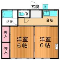 フラワーマンションの間取り