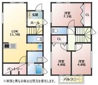 物件の間取り画像