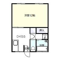坂田アパート 102号の間取り