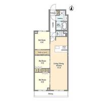 アジールコート練馬中村橋の間取り