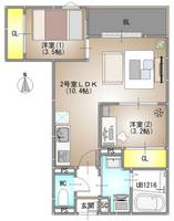 物件の間取り画像