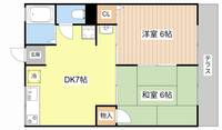 滋賀県守山市伊勢町(アパート)の賃貸物件の間取り