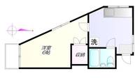 福山アパートの間取り
