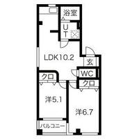 エスポワールの間取り