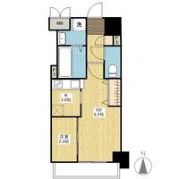 広島県呉市本通1(マンション)の賃貸物件の間取り