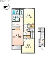 エクセルハイツの間取り