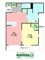 神奈川県藤沢市湘南台7(アパート)の賃貸物件の間取り