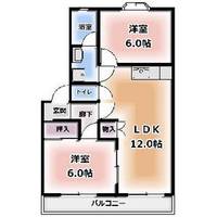 アップルハウスA棟の間取り