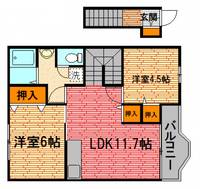 物件の間取り画像