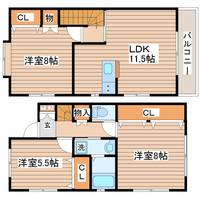 物件の間取り画像