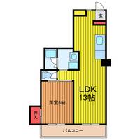 東武西新井第一サンライトマンションの間取り