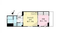 東京都北区滝野川7(マンション)の賃貸物件の間取り