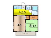 埼玉県さいたま市桜区中島1(アパート)の賃貸物件の間取り