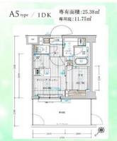 ブライズ鷺沼の間取り
