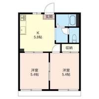 カサブランカの間取り