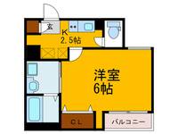 グラシアス上本町の間取り