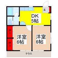 渡辺ハイツの間取り