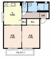 物件の間取り画像