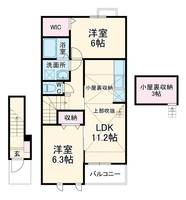 物件の間取り画像