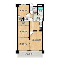 高知県高知市葛島4(マンション)の賃貸物件の間取り