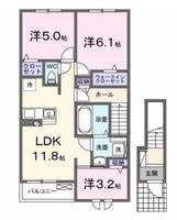物件の間取り画像