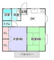 物件の間取り画像