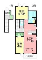 物件の間取り画像