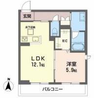物件の間取り画像