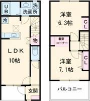 物件の間取り画像