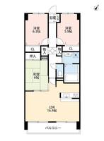 物件の間取り画像