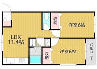 物件の間取り画像