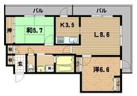 物件の間取り画像