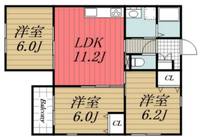 物件の間取り画像