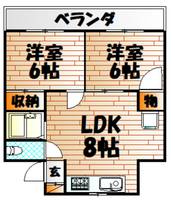 物件の間取り画像