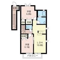 メゾンピュアIの間取り